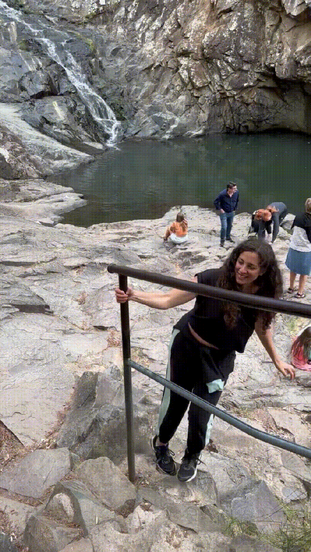 A nice day at the rock holes [GIF]
