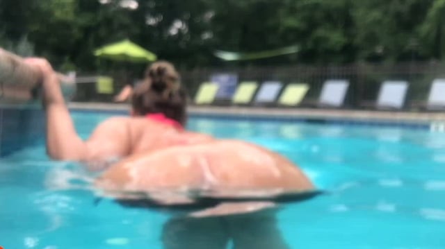 First day of spring is finally here… and I couldn’t wait for my pool to open… [gif]