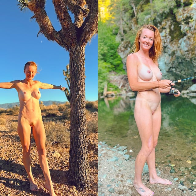 If it’s outdoors I’m doing it naked. From desert hikes to mountain stream fishing. [IMG]